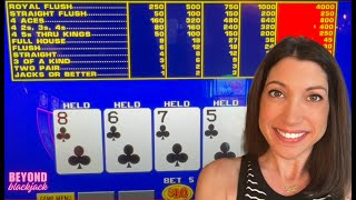 JACKPOT! 🤑 Video Poker in Las Vegas with @ActionVideoPoker