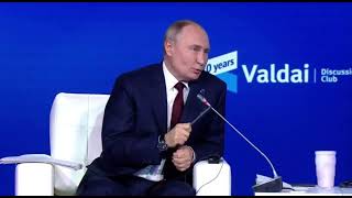 Путин : мне не хотелось бы чтобы Россия шла путем как до 2022 года .. Дальше еще будет хуже ??(