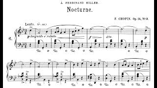 Chopin: Nocturne Op.15 No.3 in G Minor (Moravec)