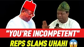 APC Lawmaker blasts David Umahi over incompetence: Bad Roads everywhere!