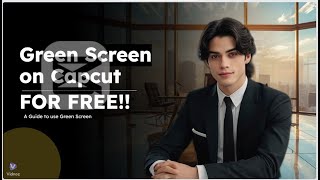 How to use Green Screen in Capcut for FREE! @GeniusjunkieYT #capcut #greenscreen #free