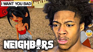 Tre Plays Neighbors On Roblox!!! (HILARIOUS)