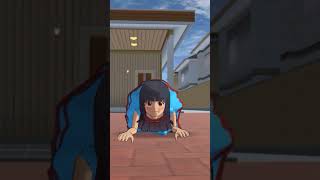 The mother saved daughter #sakuraschoolsimulator #viralvideos #shortsvideo