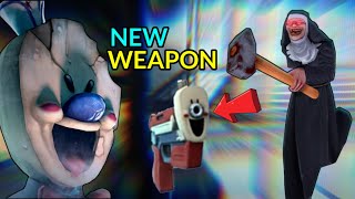 EVIL NUN TBM MYSTERIOUS BOY and ICE SCREAM 8 NEW WEAPONS #icescream8