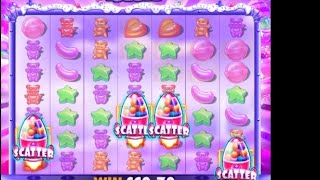 Sensational Wins & 4 Symbol Retriggers!! 2 Bonus Sessions on Sugar Rush! | Chumba Casino