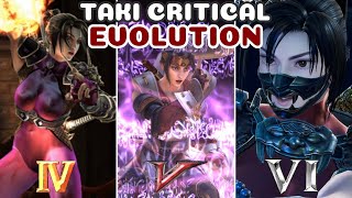 Evolution of Taki’s “Critical” Move in the SoulCalibur Series (Featuring Natsu for V)