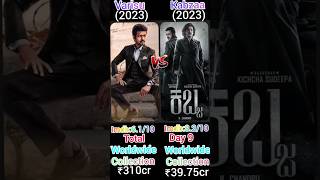 Kabzaa movie V/s Varisu movie box office collection comparison #shortfeed