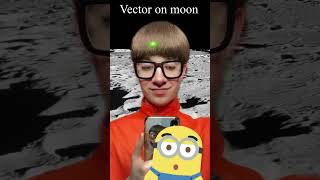 Vector spotted on moon  #minions #funny