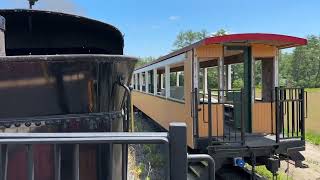 Edaville Railroad Train Ride behind Manson #3