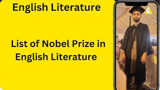 List of Nobel Prize in English Literature