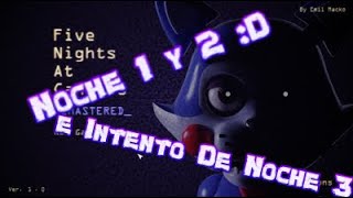 FNaC 1 Remake Noche 1 y 2 e Intento de Noche 3 | byToby Games