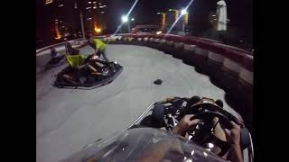 Go kart racing Saigon Vietnam, Awesome!