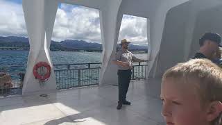 U.S.S. Arizona Memorial, On Deck