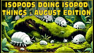 The Mysterious Life Of Isopods In Isopod House Terrarium - August