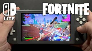 Fortnite on Nintendo Switch Lite #709