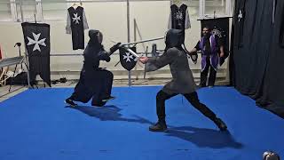 Larp swordfight tournament chainmail fantasy festival 2023