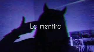 Samanta Barrón - La mentira, Letra Lyrics video,