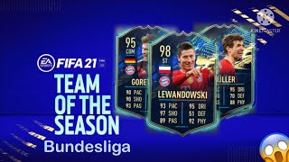 Packing a Bundesliga TOTS in a rare mega pack Fifa 21