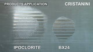 CRISTANINI / HYPOCHLORITE COMPARISON WITH BX24 DECON/DETOX PRODUCT