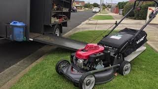 Honda HRU216 Clutch Cable Replacement 21” Self Propelled Mower GXV160 - Brad from Geelong Mowing