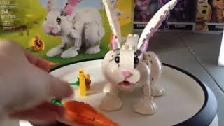 🐰 Lego Creator 31133 White Rabbit Set Review! 🐰