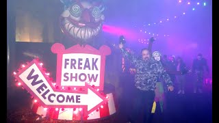 FREAK SHOW - Alton Towers Scarefest Scare Zone 2022