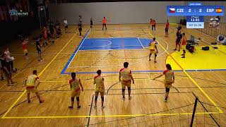 Czechia vs Spain / Cloth Mixed / Dodgeball World Championships 2024