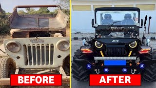 Restoring A 30 Year Old Jeep || Restore Old Jeep To New Jeep || Old Jeep