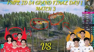 FIGHT ANTARA BTR RA VS RRQ RYU | PMPL ID S4 | GRAND FINAL DAY 1 MATCH 3