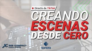 #BehringerX32 - Creación de escenas y resolución de dudas #RESUBIDO directo de TikTok 23-01-2024