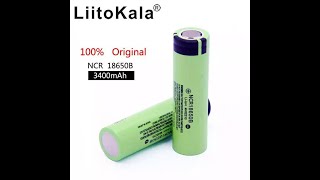 Распаковка аккум-ных батарей liitokala NCR18650B 3,7 V 3400 mah 18650