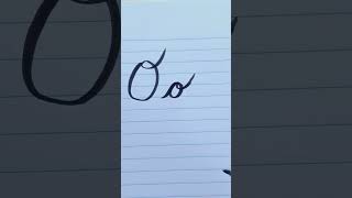 #shorts | How to Write Cursive O & P #calligraphy #handwriting