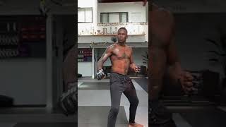 Israel Adesanya Shows Off Smooth Striking #shorts