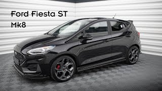 Ford Fiesta ST Mk8  | Maxton Design Splitter Set | Presentation #292