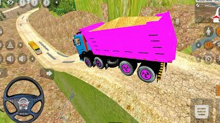 fair off road tipper truck driving challenging !