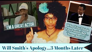 Will Smith Plays Victim In Apology To Chris Rock! People Dissappointing In Him Causes Him Trauma