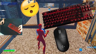 SteelSeries Apex Pro TKL 😴 Satisfying ASMR Chill😍 Smooth Fortnite Tilted Towers Gameplay 360FPS 🏆