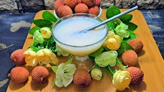 Litchi Benefits And Litchi Juice Recipe |Zafraani zaiqa|hindi|urdu