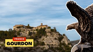 Gourdon, France - Lavender Fields And “Eagle's Nest” Village On Cote d'Azur