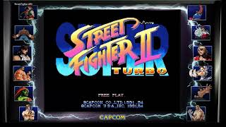 Super Street Fighter 2 Turbo Intro/Character select (PC Steam)