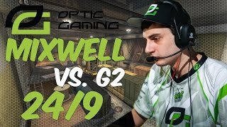 mixwell |OpTic| POV 1440p@60fps | 24/9 vs. G2 @ Northern Arena 2016 - Final