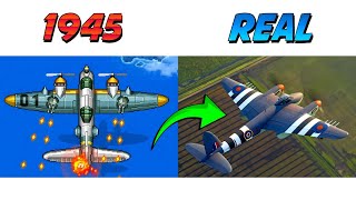 1945 Air Force In Real Life vs Game Graphics - Mind Blown