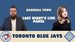 BASEBALL TOWN: Last nights Live panel w/ Kaitlyn McGrath, Keegan Matheson & Nick of Blue Jays Today