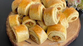 How To Make Sausage Roll// Easy Recipe//@MasofsKitchen