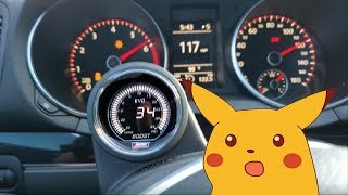 34PSI on Stock VW Motor MK6 GTI