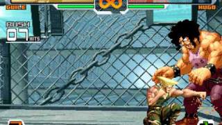 SNK VS Capcom chaos Guile combo