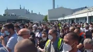 Mobilisation à MCA Maubeuge 29 mai 2020