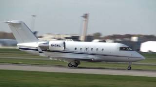 Bombardier CL-600-2B16 Challenger 601 (N45WL) Takeoff 06R Montreal Trudeau YUL | CYUL