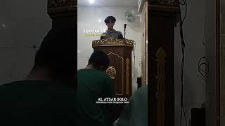 PRAKTEK KHOTBAH DAN IMAM SOLAT TARAWIH #shorts