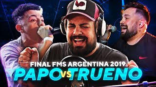 LA REACCIÓN MÁS ESPERADA: PAPO vs TRUENO en FMS Argentina 2019